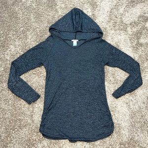 HOODED MATERNITY TUNIC